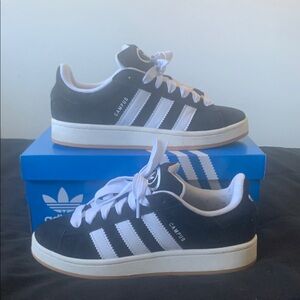 Adidas Campus Black and White Men's Shoes